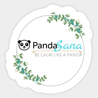 Message for you. Be calm like a panda. Sticker